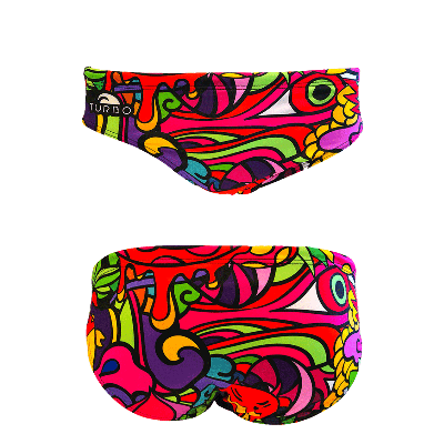 Bañador Natación Hombre TURBO Confort Rojo