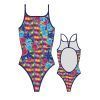 Bañador Natación TURBO TIRANTE FINO SURF AND FLOWER