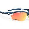 Gafas Rudy Project PROPULSE Compartir Blue Navy Matte - RP Optics Multilaser Orange
